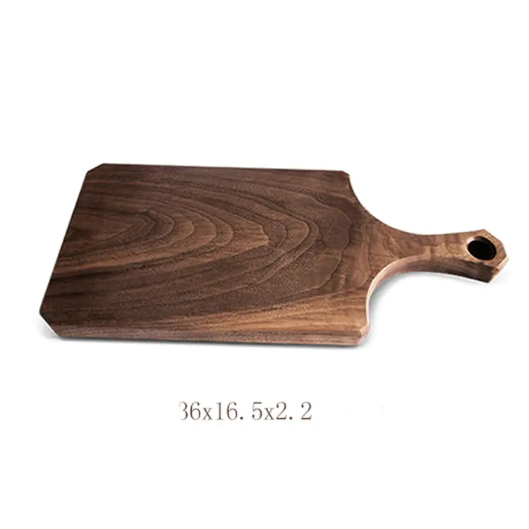 Unpainted Black Walnut Log Breadboard