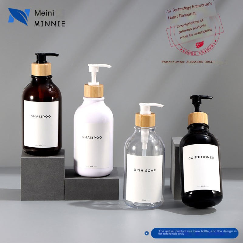 Bathroom Dispenser Set of 3 - 500ml (Single)