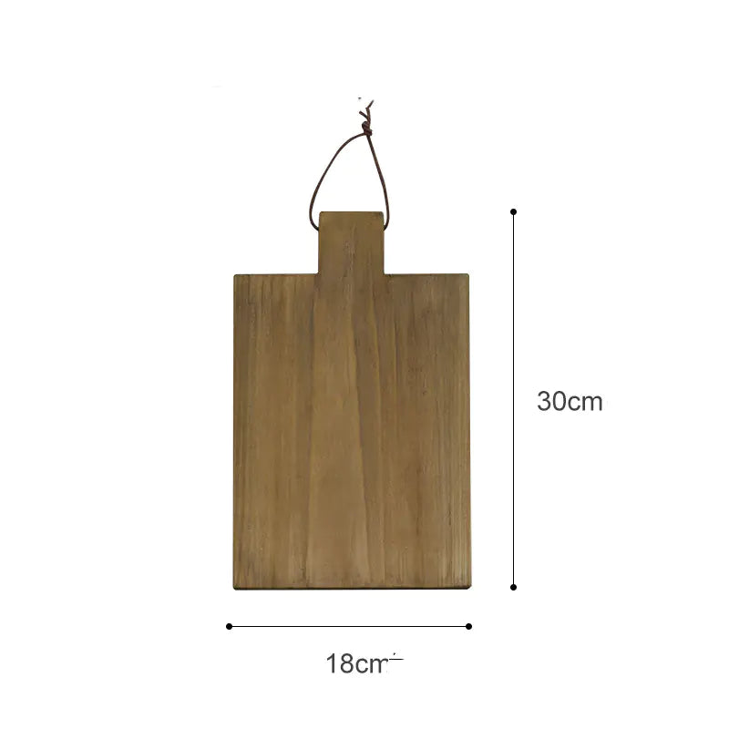 Nordic  Wooden Cutting Board with Lanyard Attachment